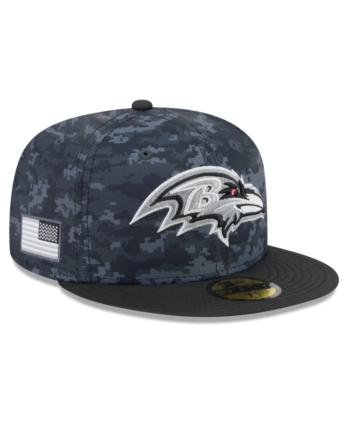 Baltimore Ravens 2026 Salute to Service 59FIFTY Fitted Hat by New Era