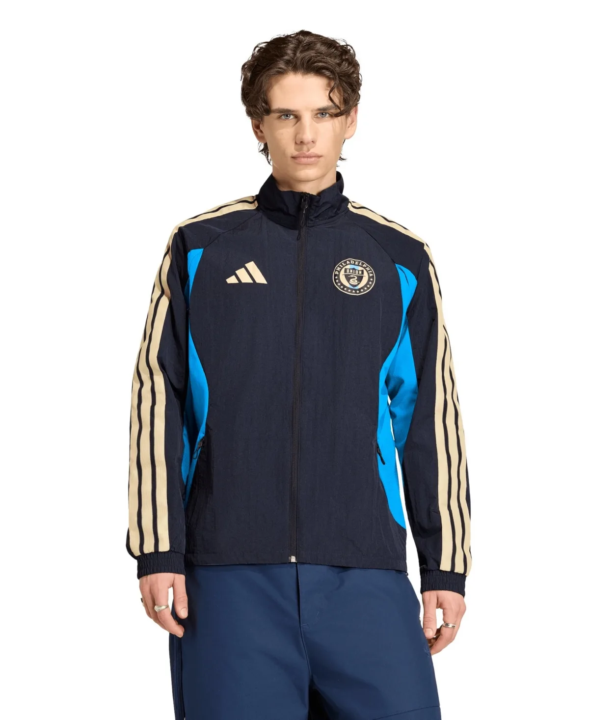 Philadelphia Union 2026 Anthem Raglan Full-Zip Jacket by adidas