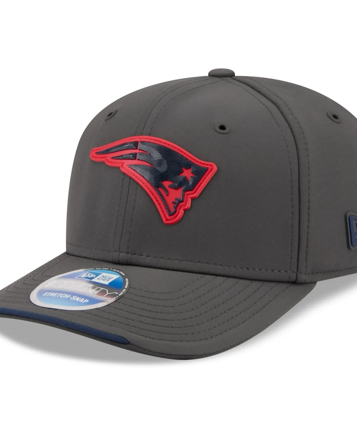New England Patriots 2026 Sideline Cold Weather 9SEVENTY Adjustable Hat