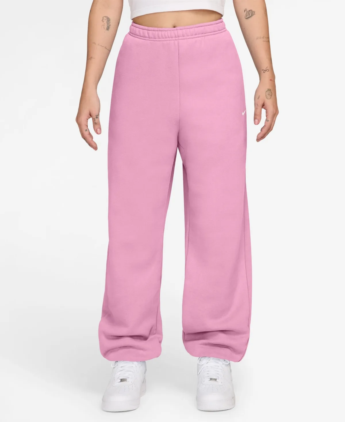 Nike Studio Fleece High-Waisted Pants by Nike