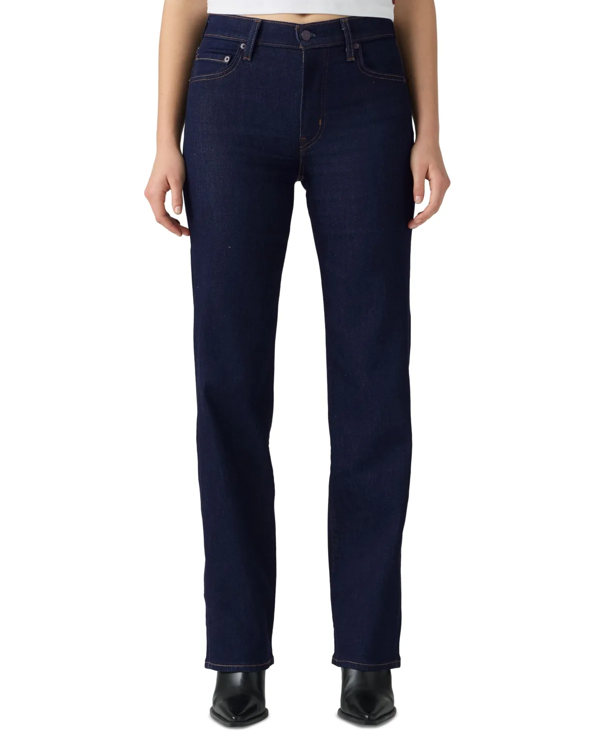 723 High-Rise Straight-Leg Stretch Jeans