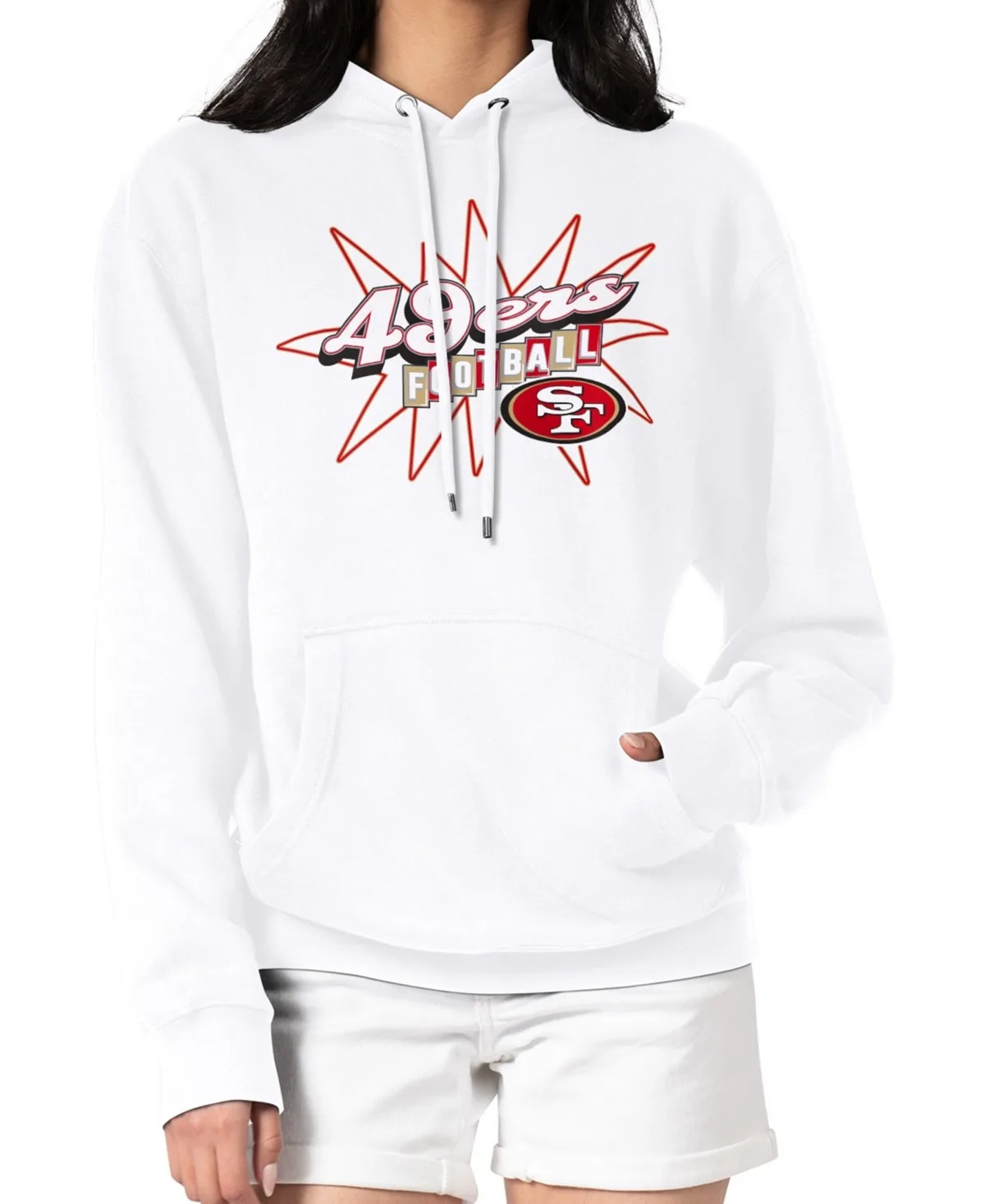 San Francisco 49ers Drive-In Sign Pullover Hoodie