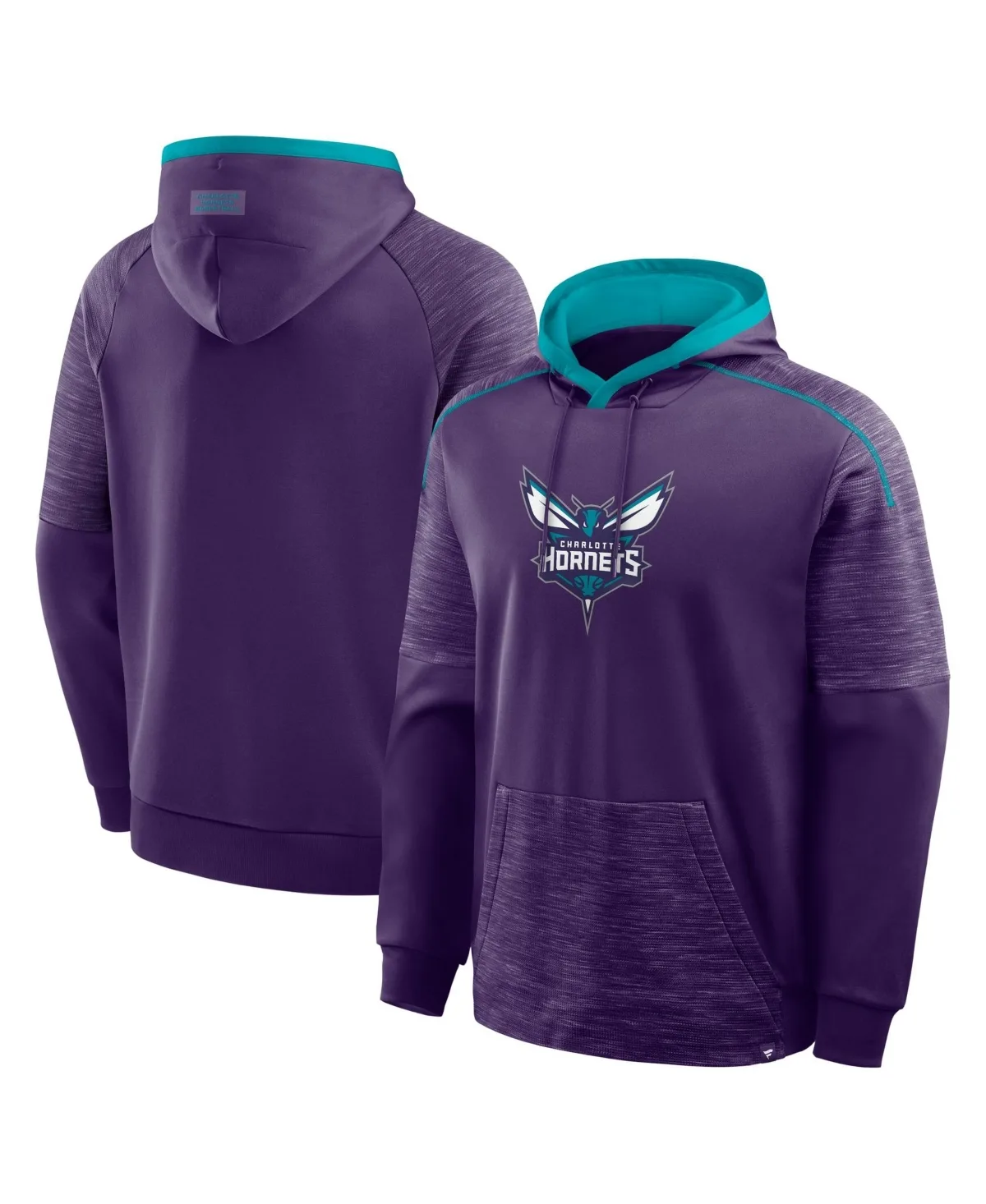 Charlotte Hornets Pick Roll Defender Pullover Hoodie by Fanatics