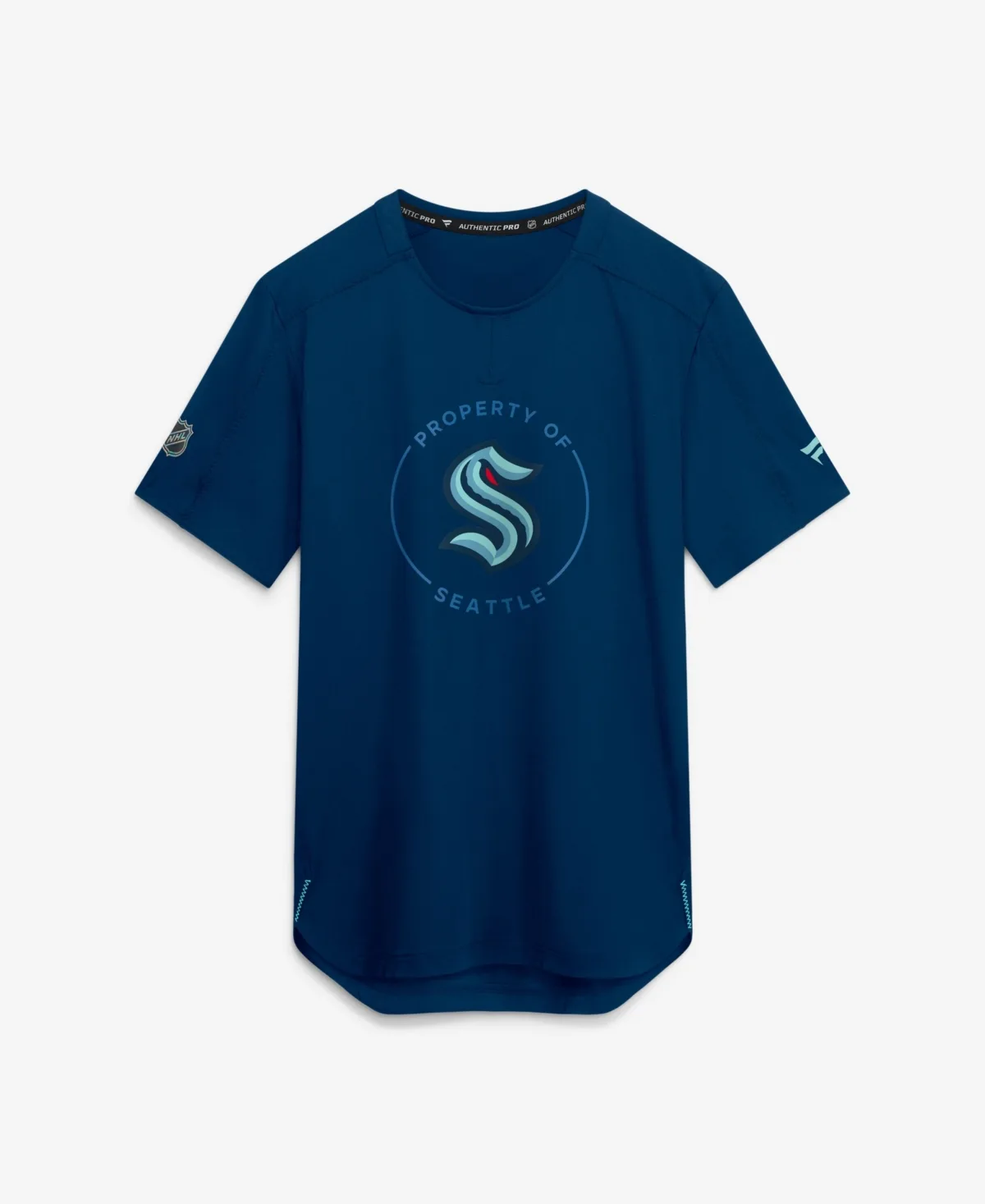 Seattle Kraken Authentic Pro Train Performance T-Shirt by Fanatics