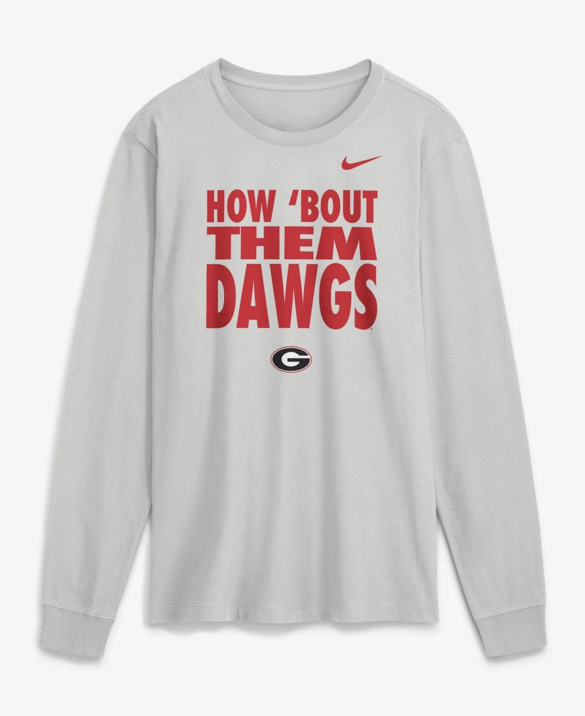 Georgia Bulldogs 2026 Sideline Slogan Dri-Fit Long-Sleeve T-Shirt by Nike