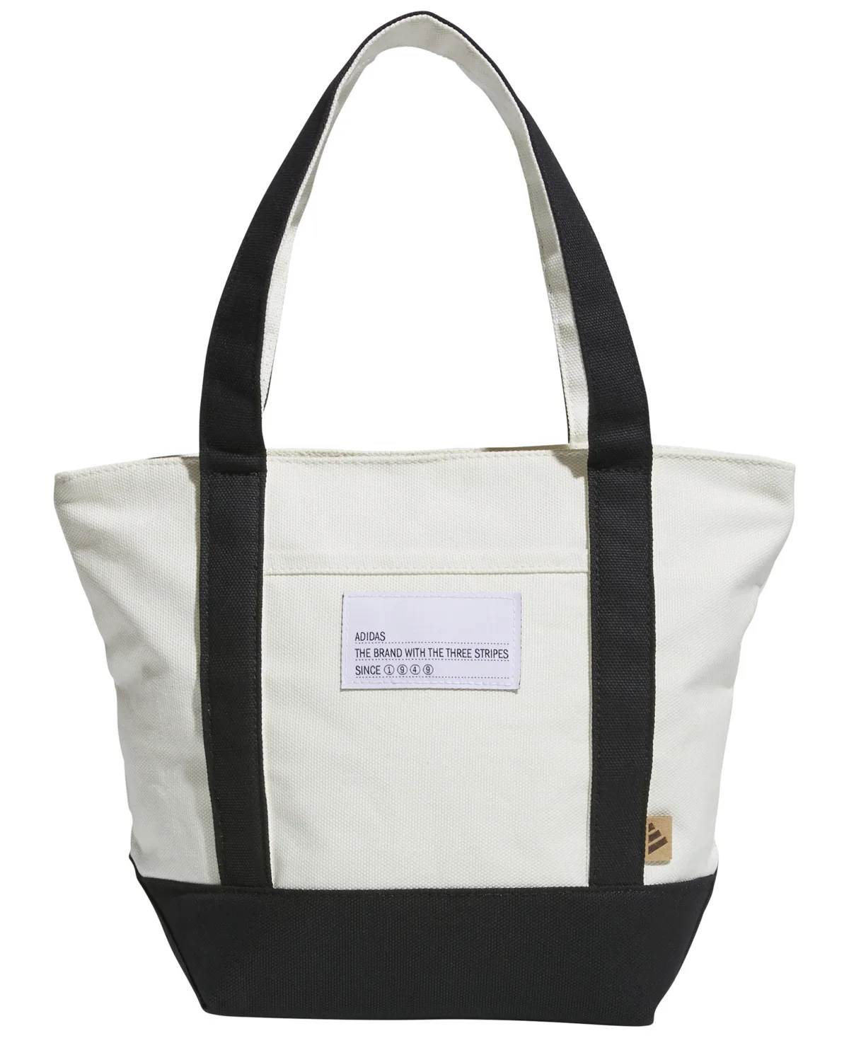 Court 2 Canvas Tote with Exterior Pocket and Top Handle by adidas