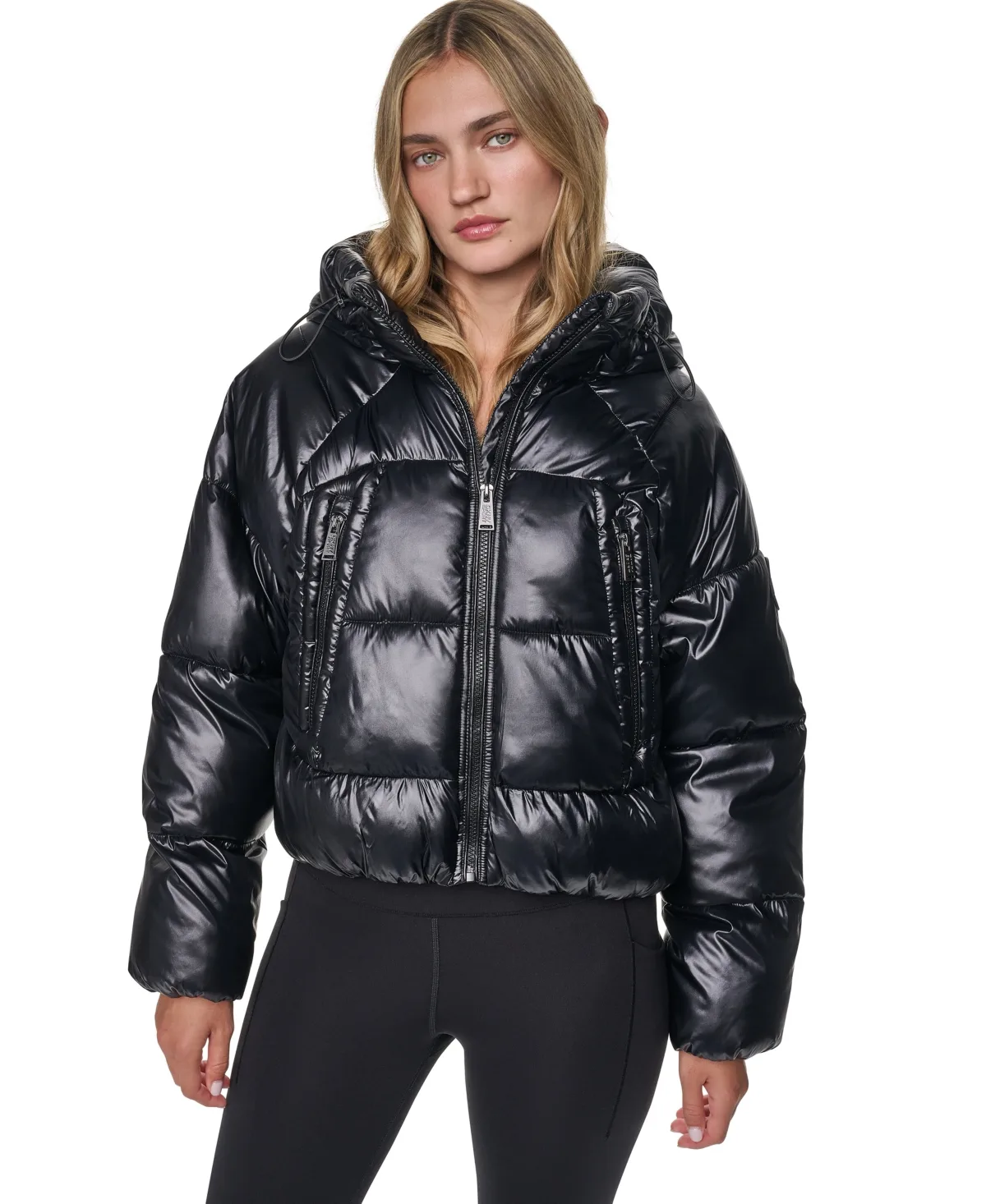 Hooded Short Puffer Jacket