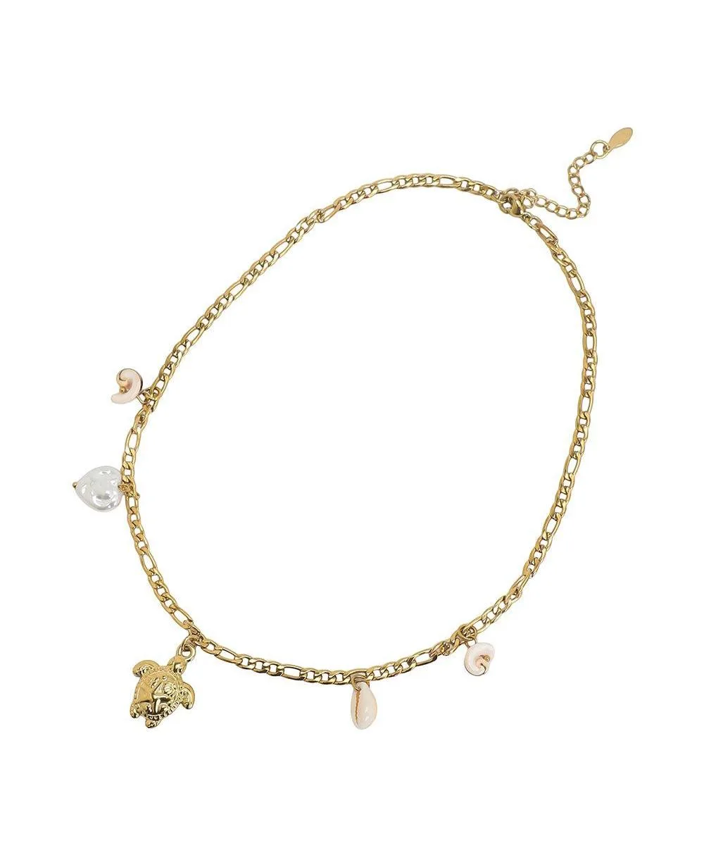 Beach Charm Necklace by Sohi