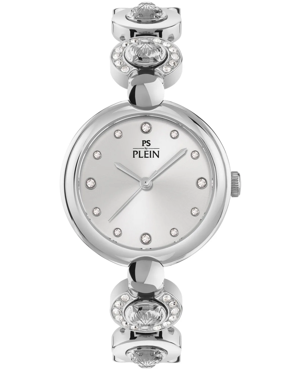 Rebel Quartz Round Stainless Steel Case Watch 32mm by Plein Sport
