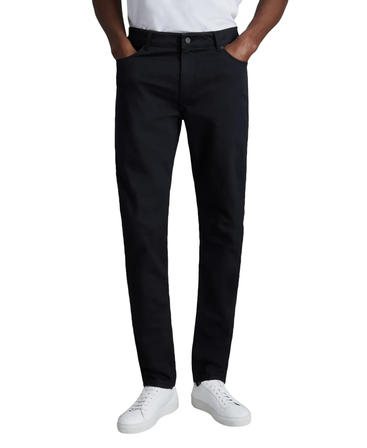 Deep Slim-Fit Mid-Rise Stay-Blue Jeans by Reiss