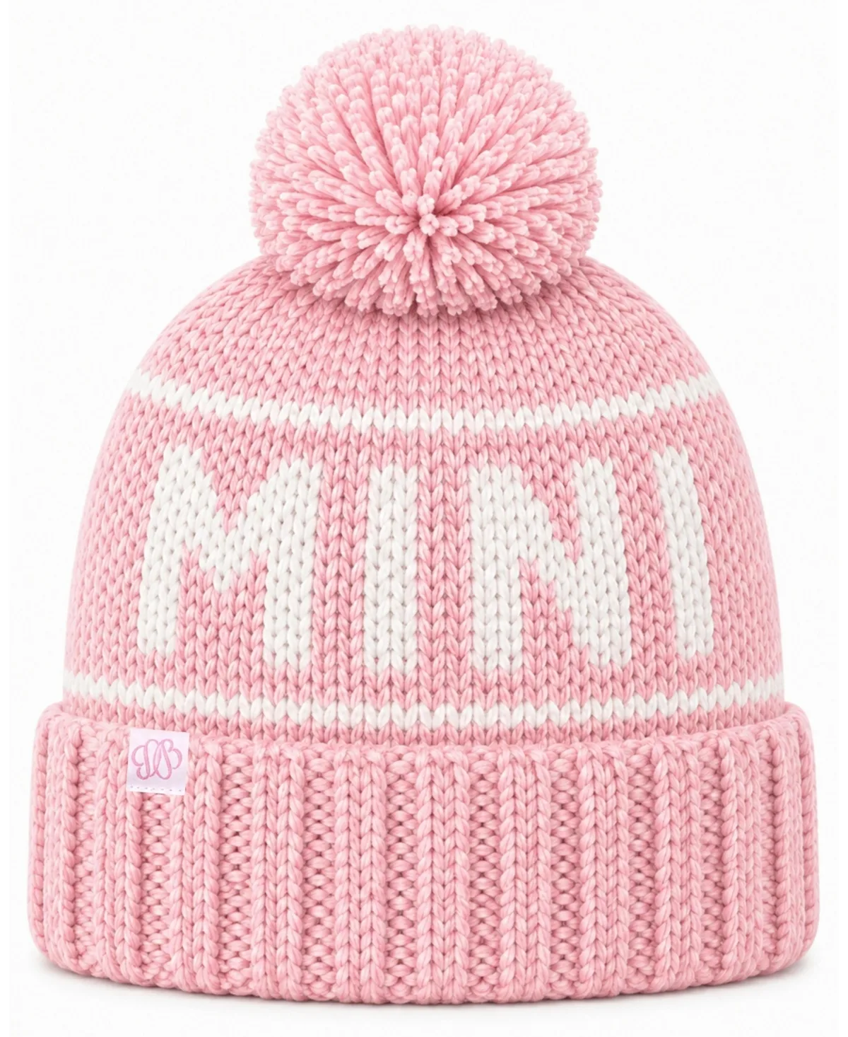 Knit Mini Bobble Hat by Bits & Bows