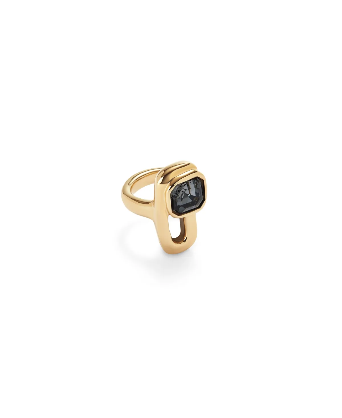 Ring with Negro Crystals by Unode50