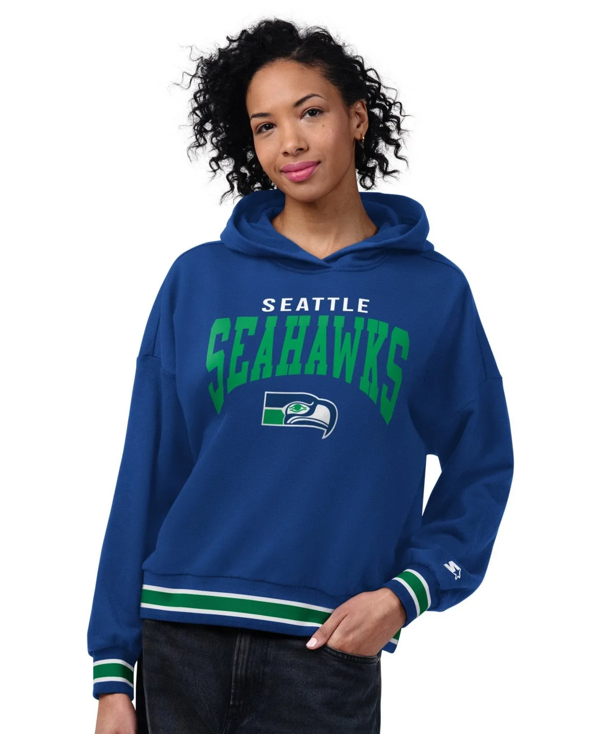 Seattle Seahawks Vintage Home Plate Hoodie