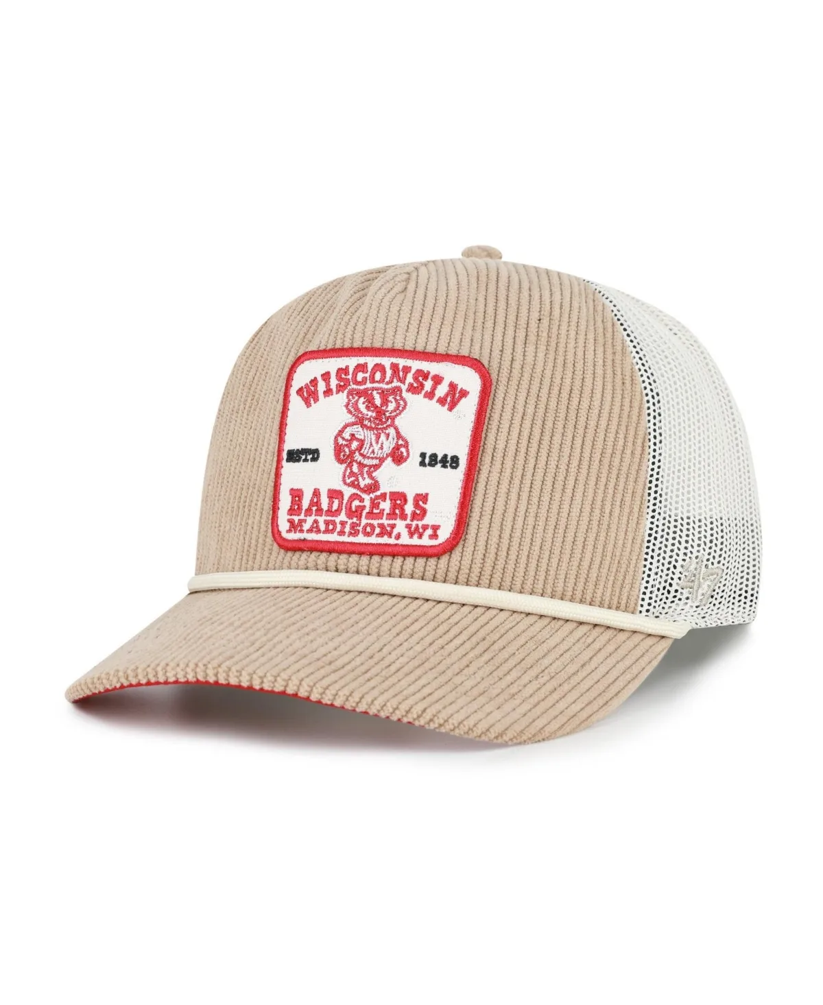 Wisconsin Badgers Cordlandia Hitch Adjustable Hat