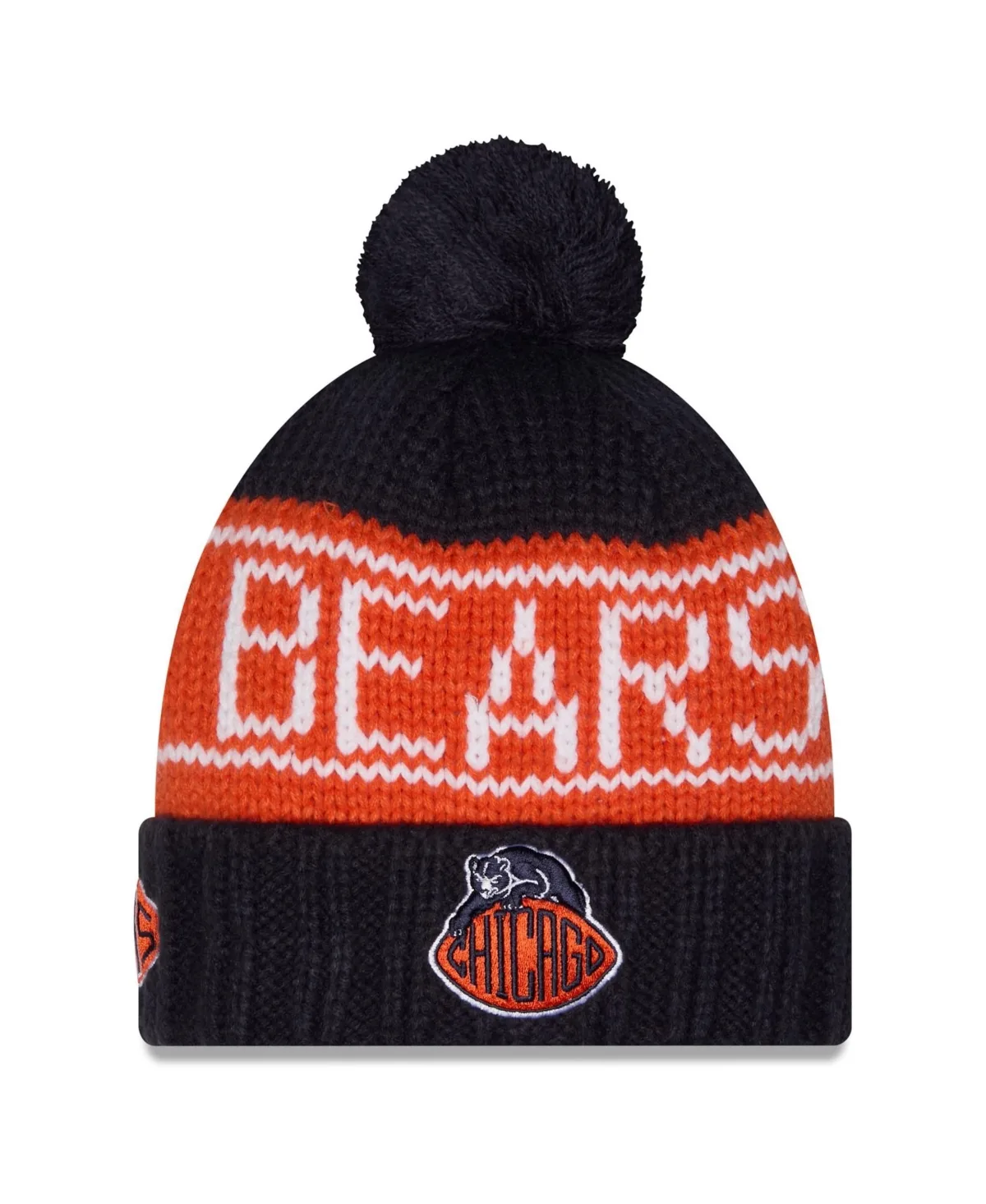 Chicago Bears 2026 Rivalries Collection Cuffed Knit with Pom Hat by New Era