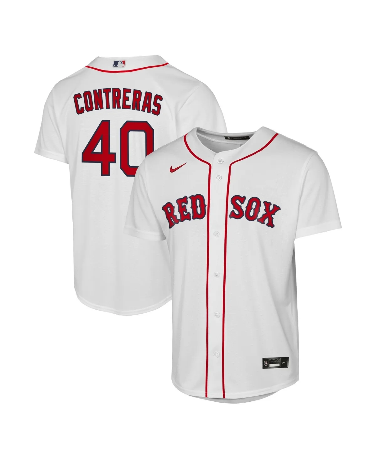 Willson Contreras V-Neck Replica Short Sleeve Jersey by Nike
