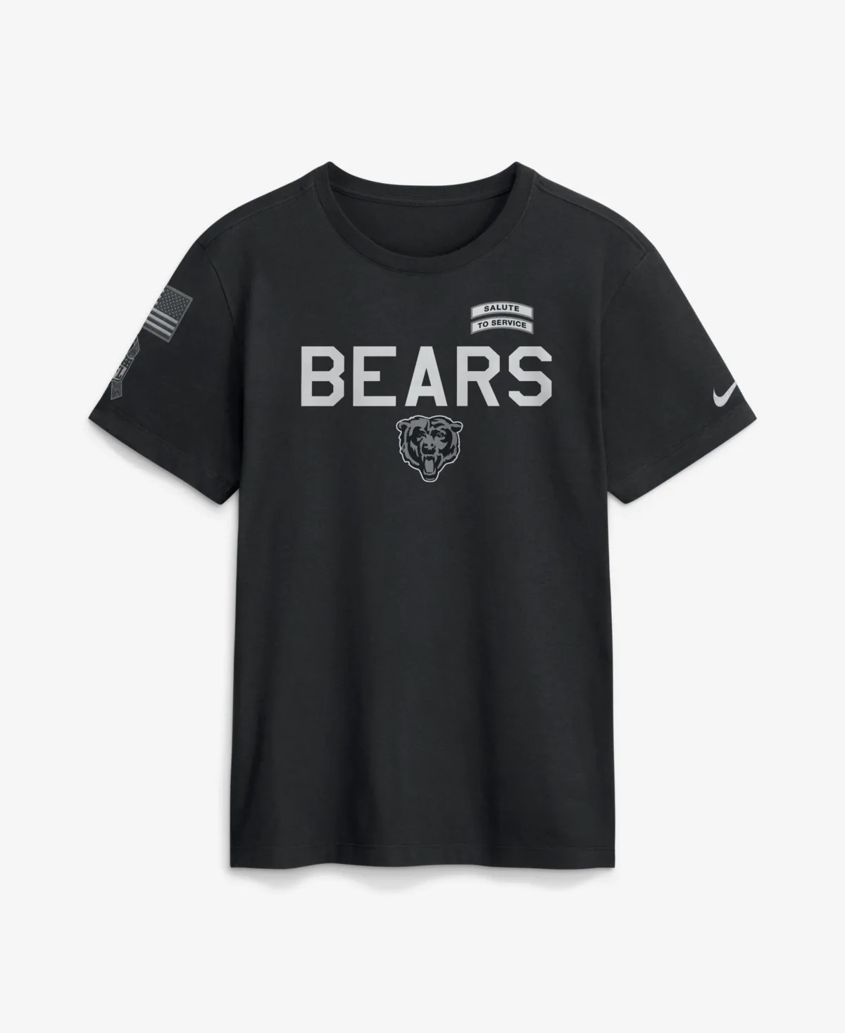 Chicago Bears 2026 Salute to Service Sideline Dri-Fit T-Shirt