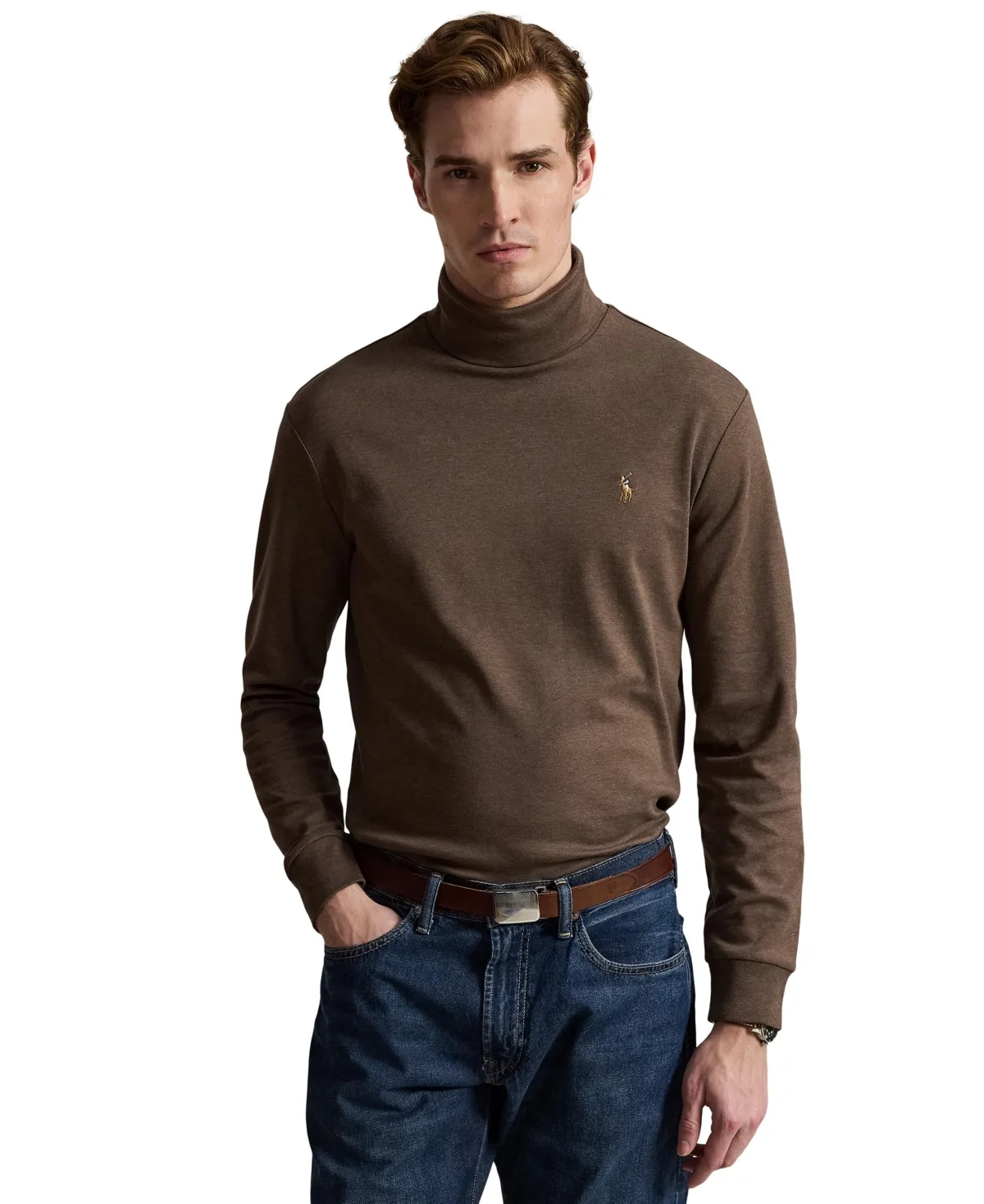 Soft Cotton Turtleneck by Polo Ralph Lauren