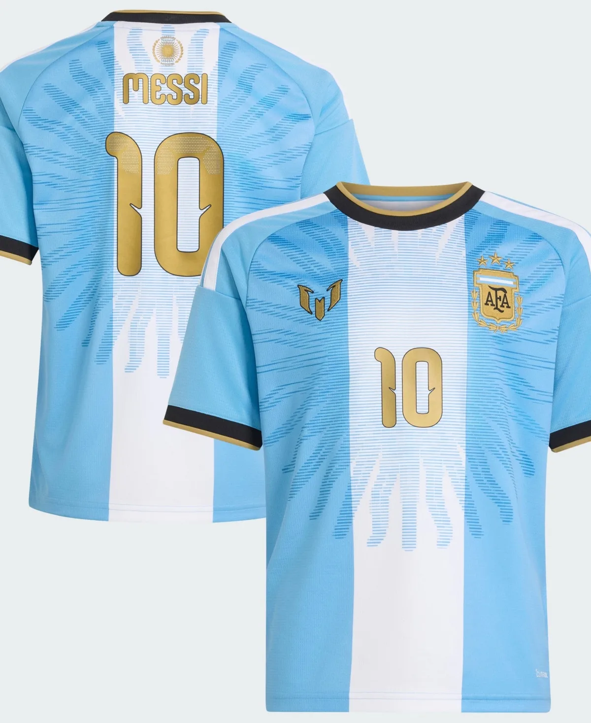 Lionel Messi Argentina National Team Afa x Messi Replica Jersey by adidas