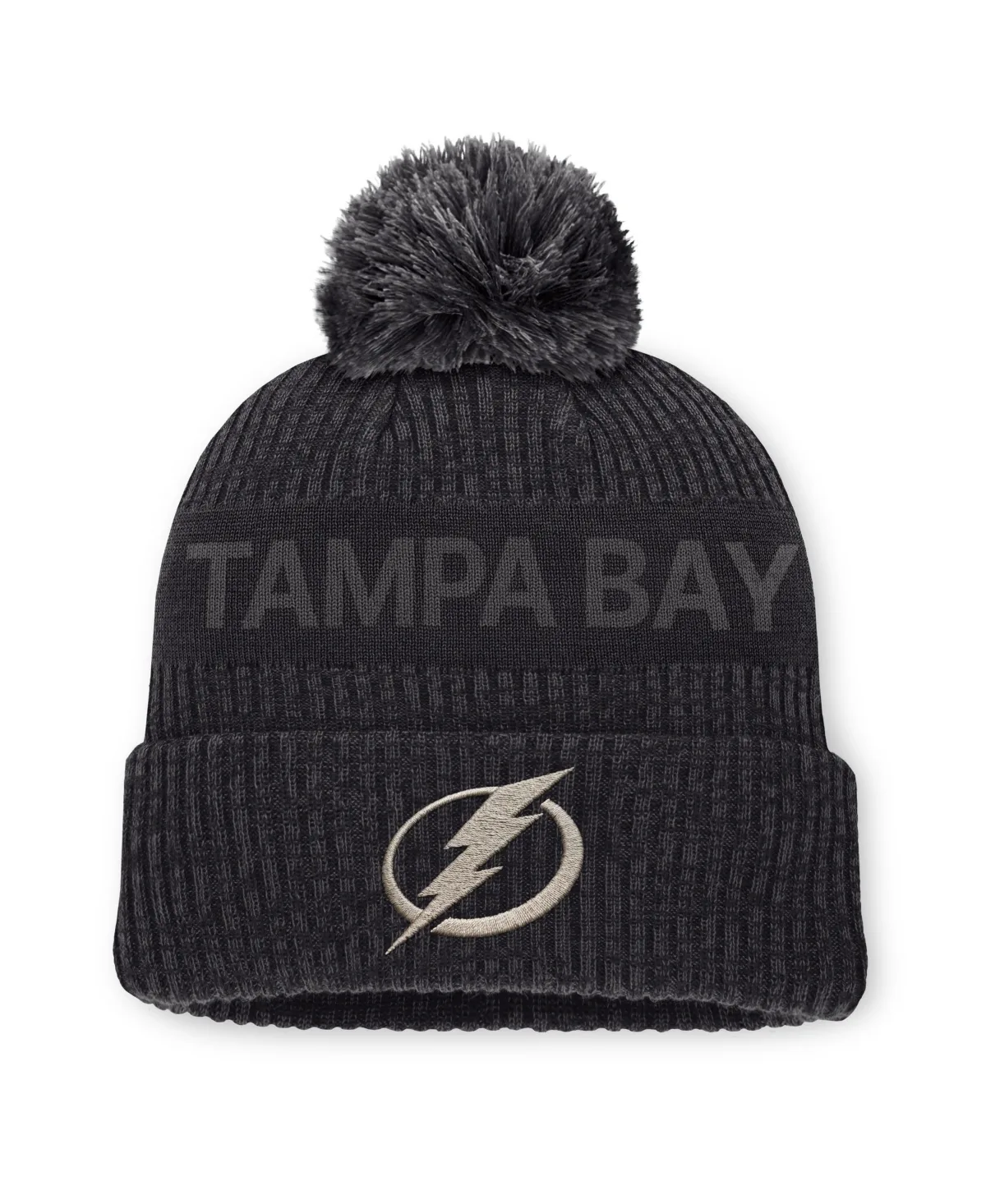 Tampa Bay Lightning Road Phantom Cuffed Knit with Pom Hat