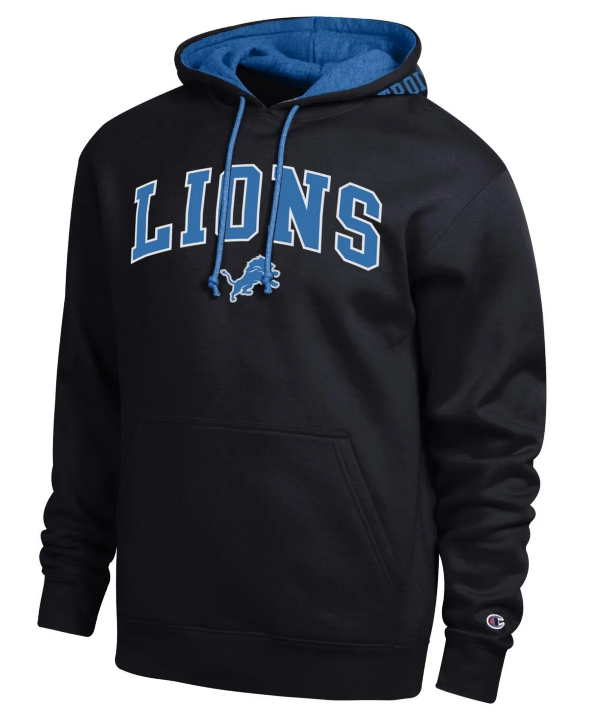 Detroit Lions Contrast Hoodie