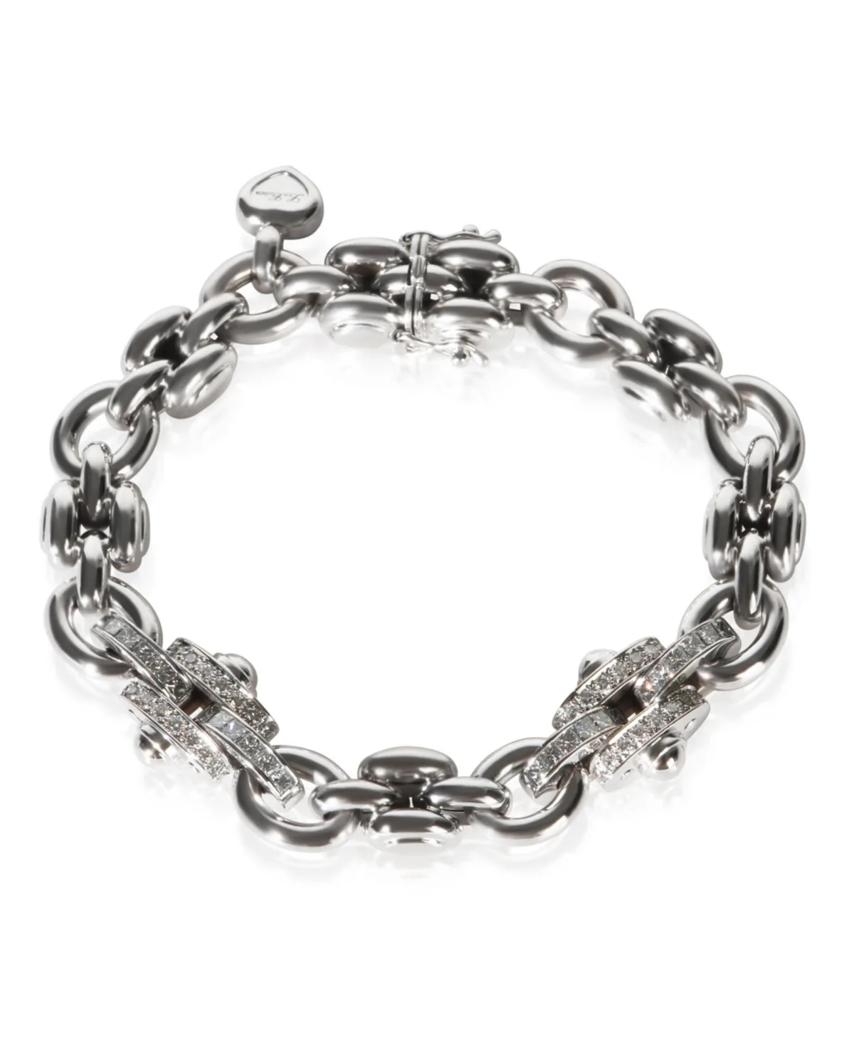 Pre-Owned Chopard White Gold Diamond Bracelet by Pre Owned Chopard