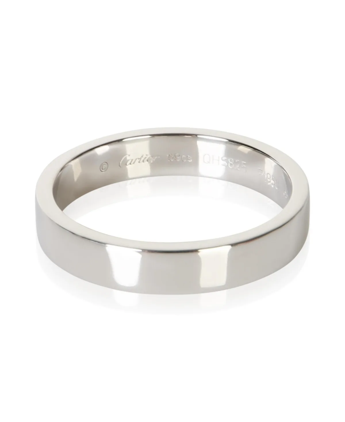 Pre-Owned Cartier Platinum C De Cartier Band by Cartier's