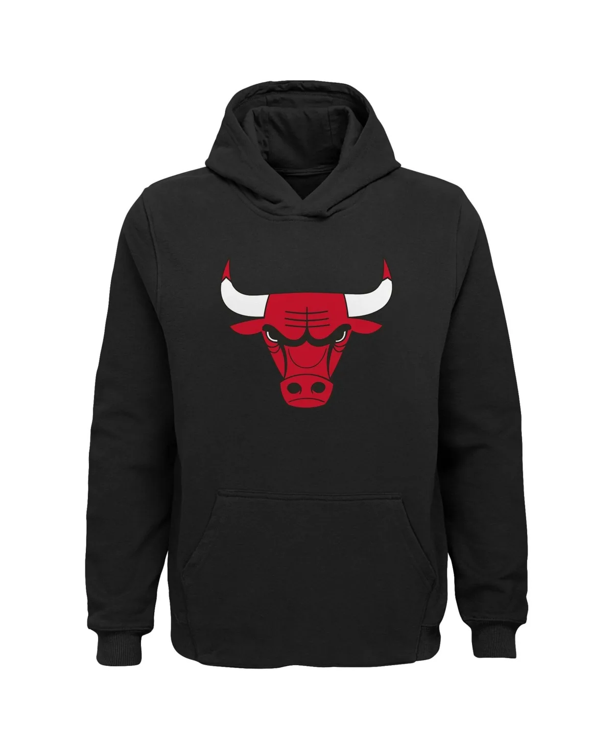 Chicago Bulls Primary Logo Pullover Hoodie by Outerstuff