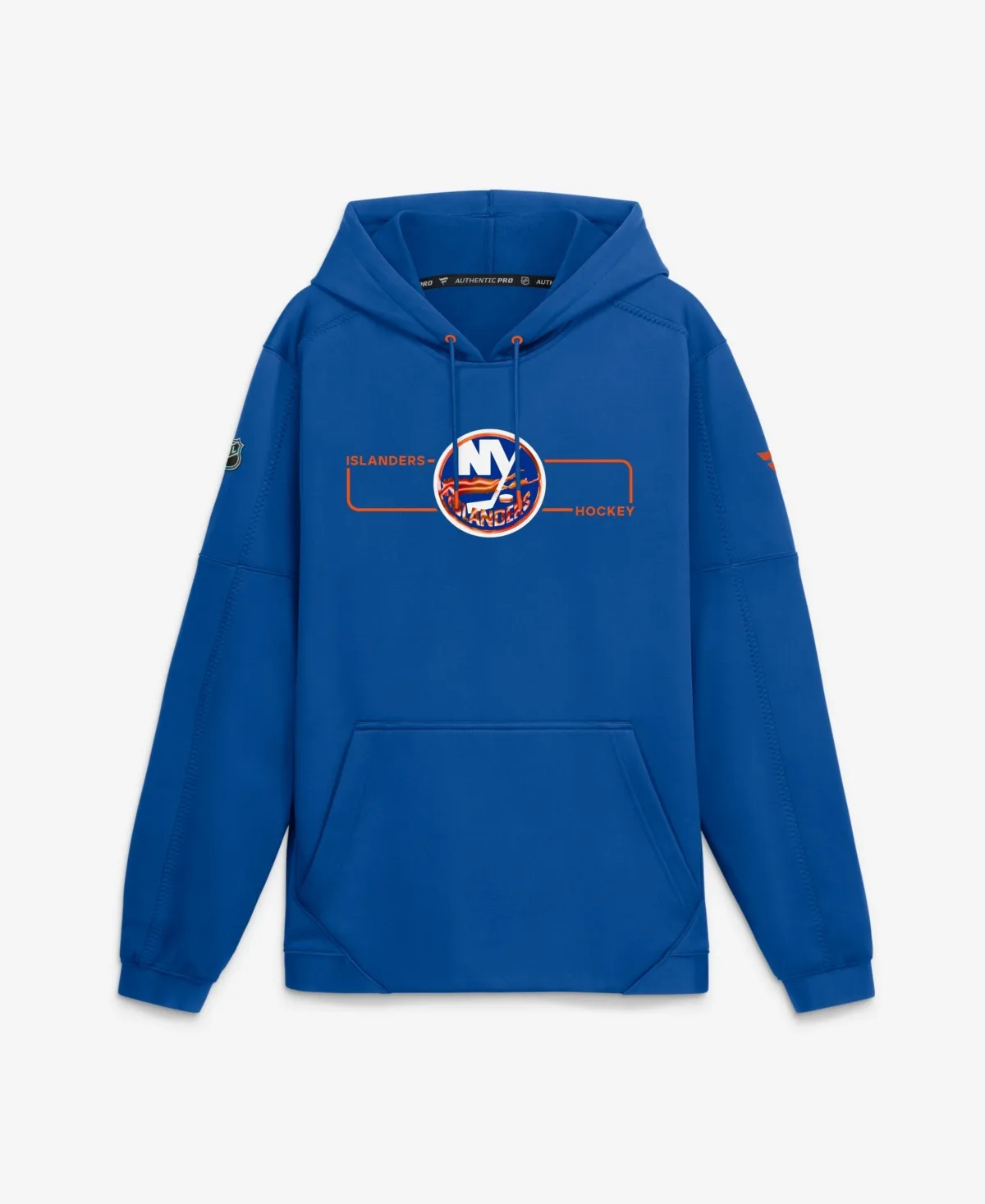 New York Islanders Authentic Pro Rink Fleece Pullover Hoodie