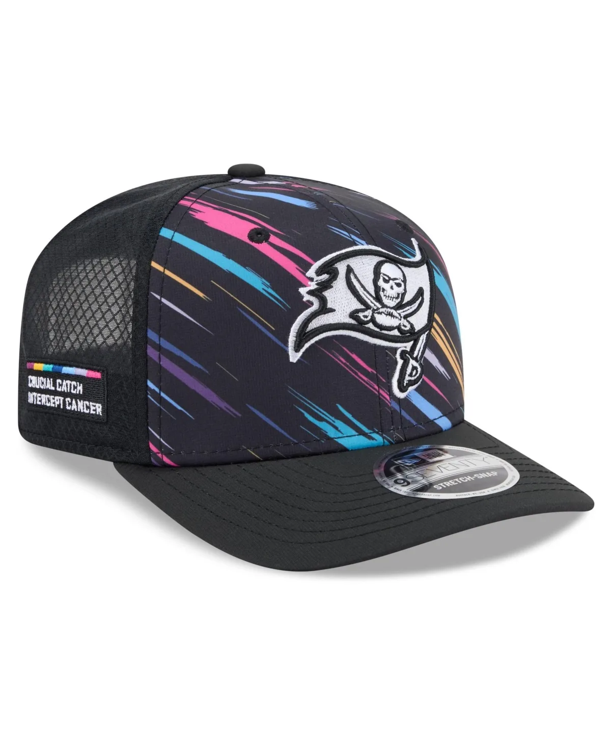 Tampa Bay Buccaneers 2026 NFL Crucial Catch 9SEVENTY Adjustable Trucker Hat by New Era