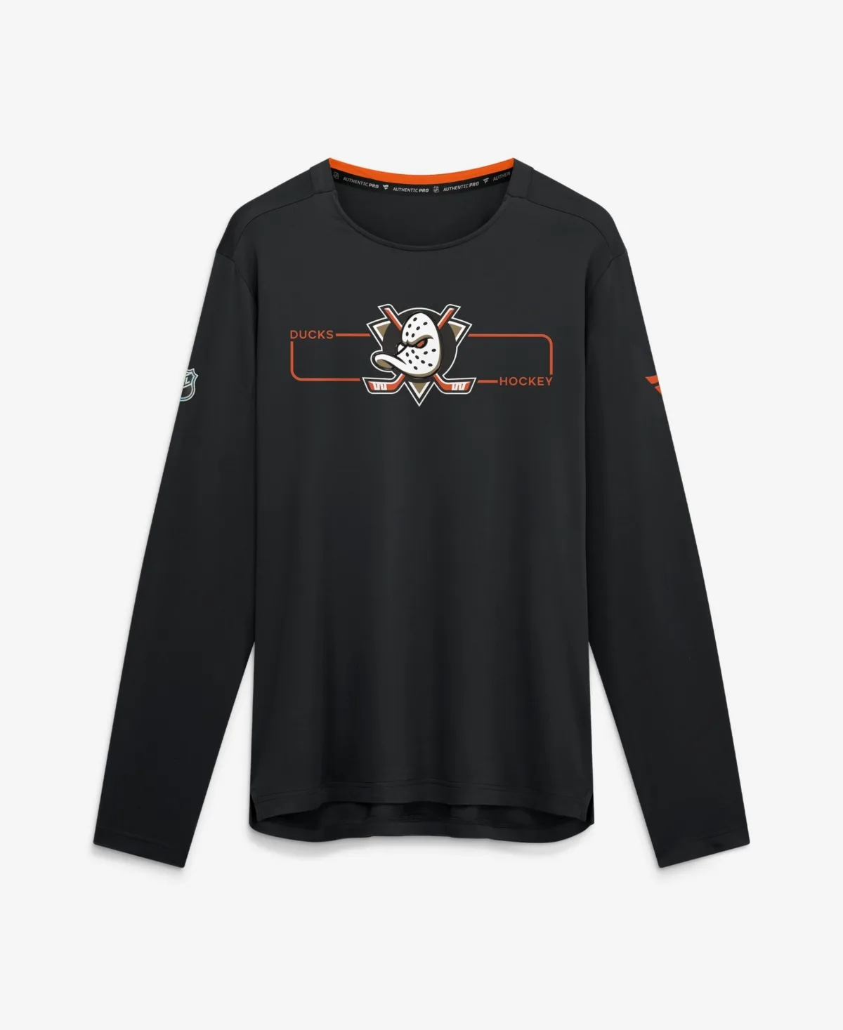 Anaheim Ducks Authentic Pro Rink Tech Long Sleeve T-Shirt