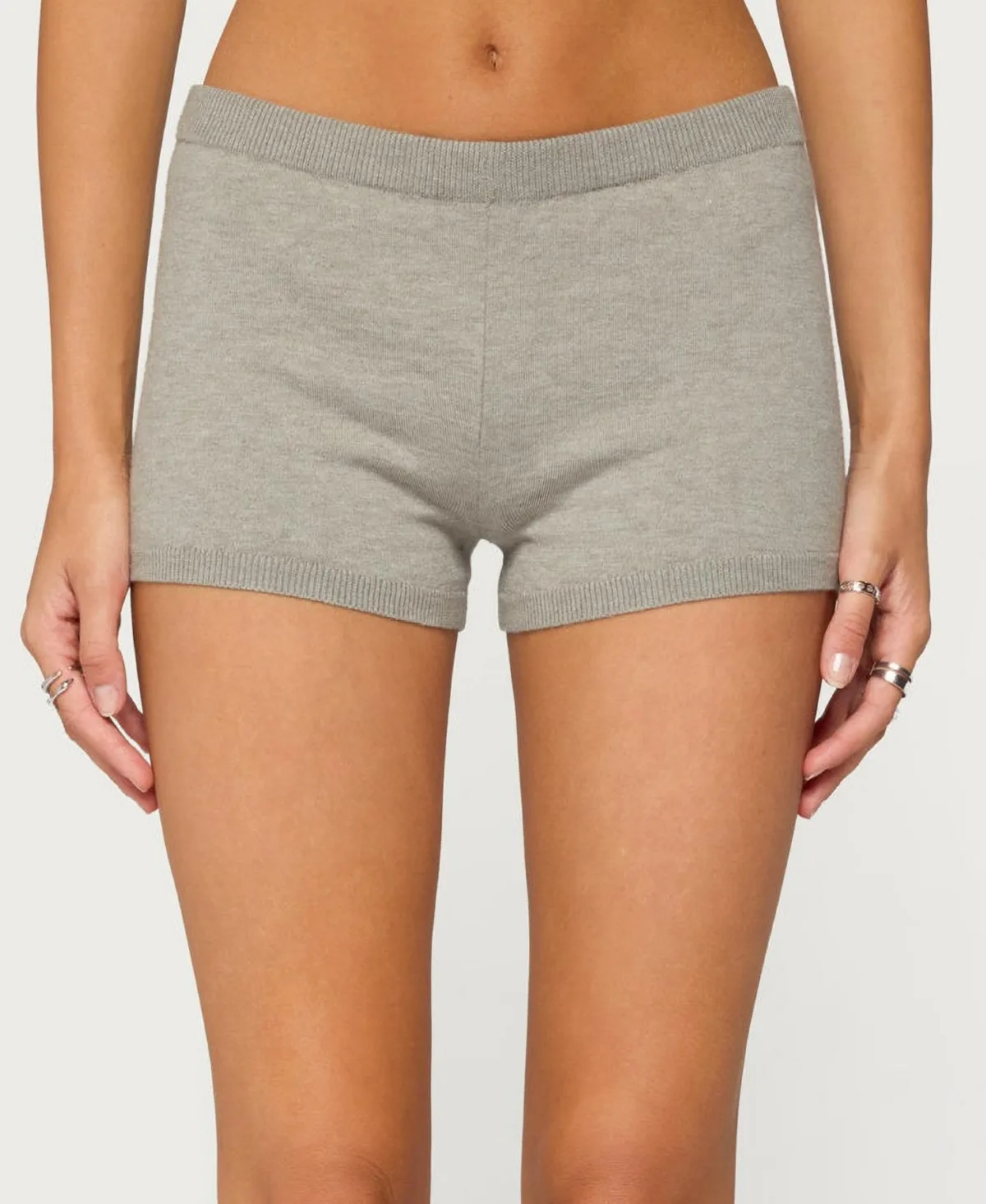 Edele Knit Micro Shorts by Edikted