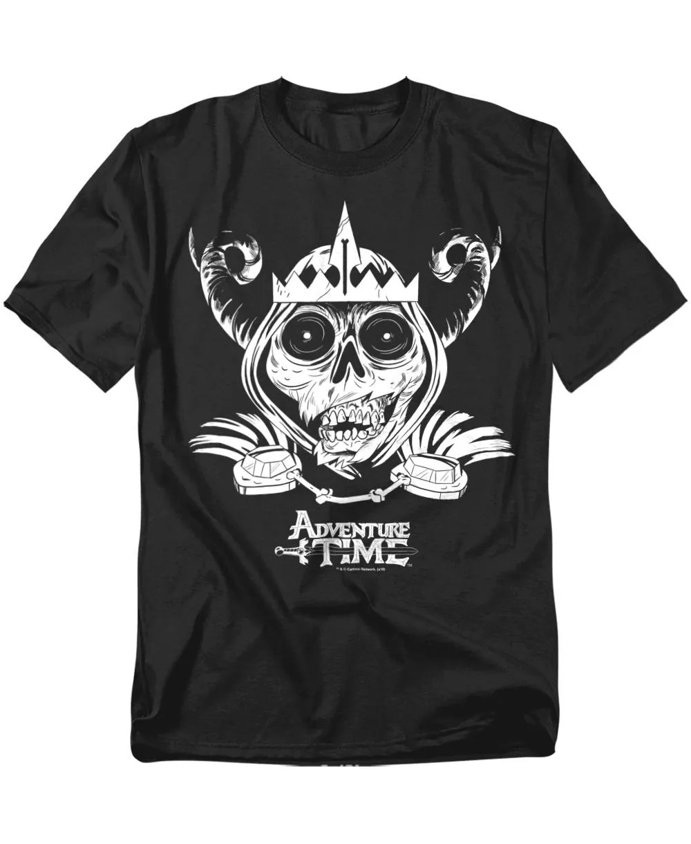 Skull Face T-Shirt by Adventure Time