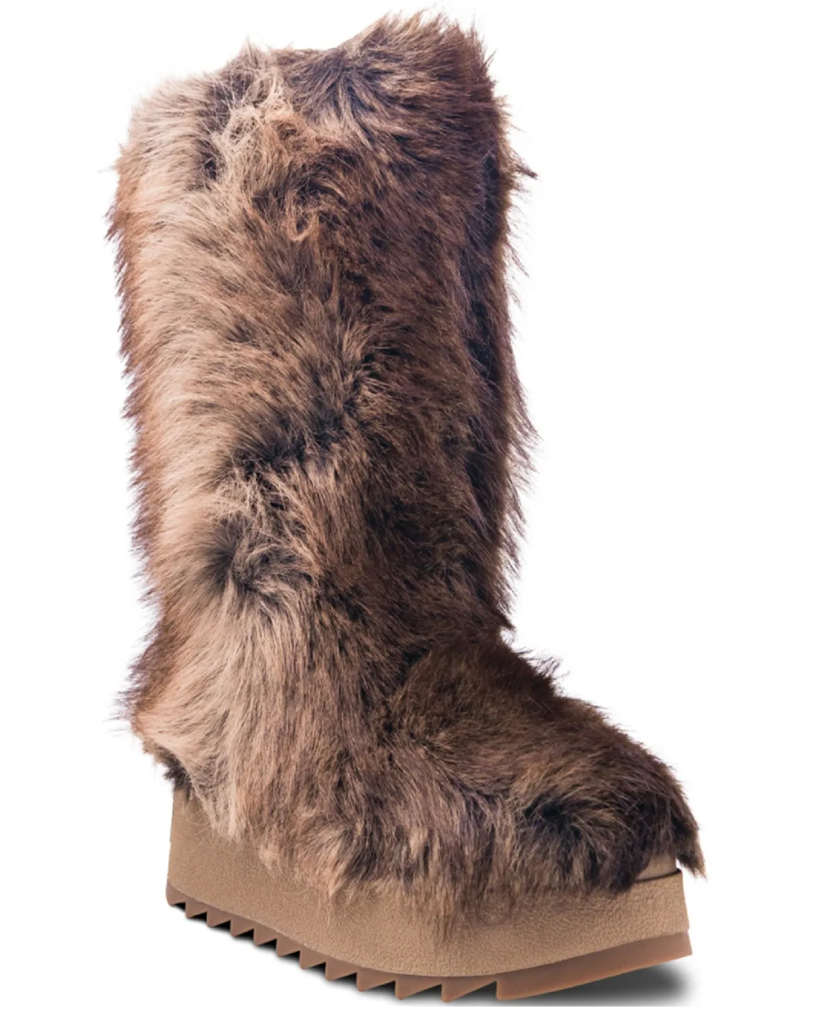 Kyoto Faux Fur Platform Pull-On Boots by Ash