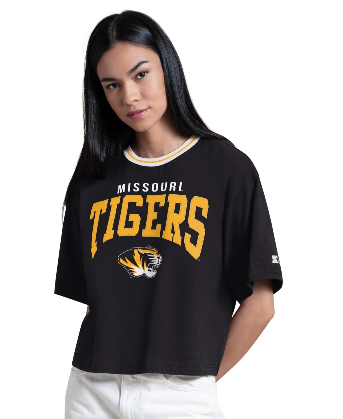 Missouri Tigers Ace Cropped T-Shirt