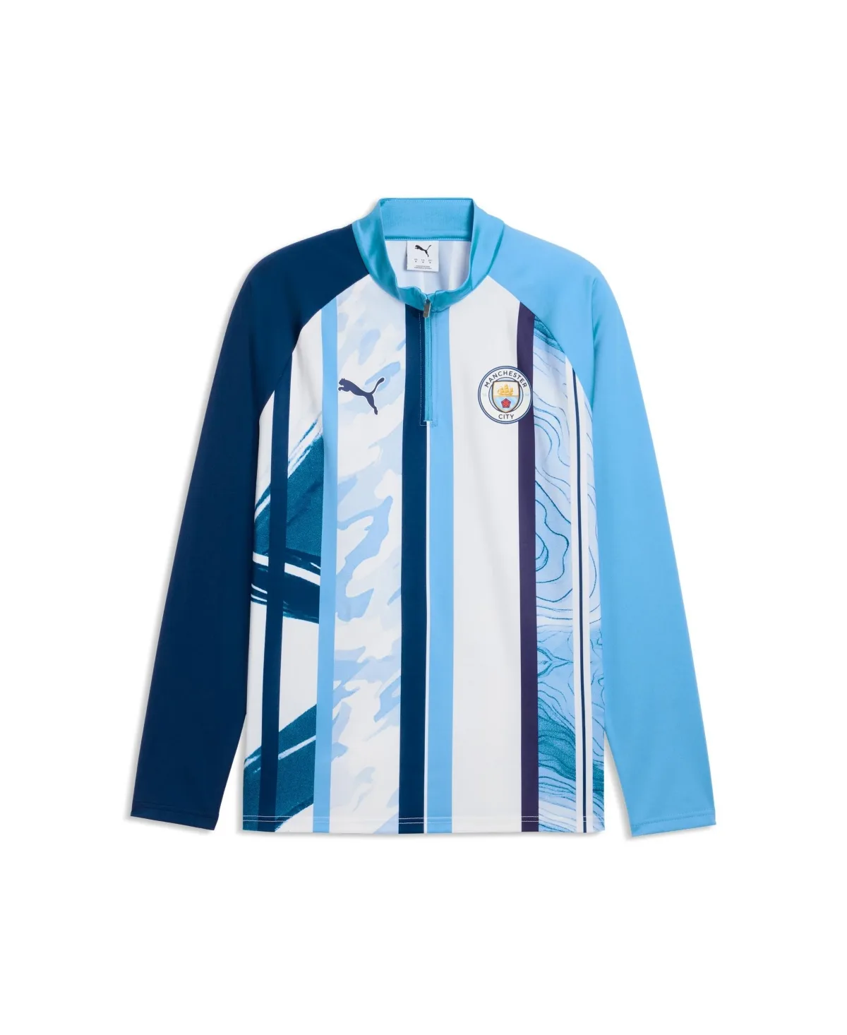 Manchester City 2026/27 Quarter-Zip Warm Up Sweatshirt by PUMA
