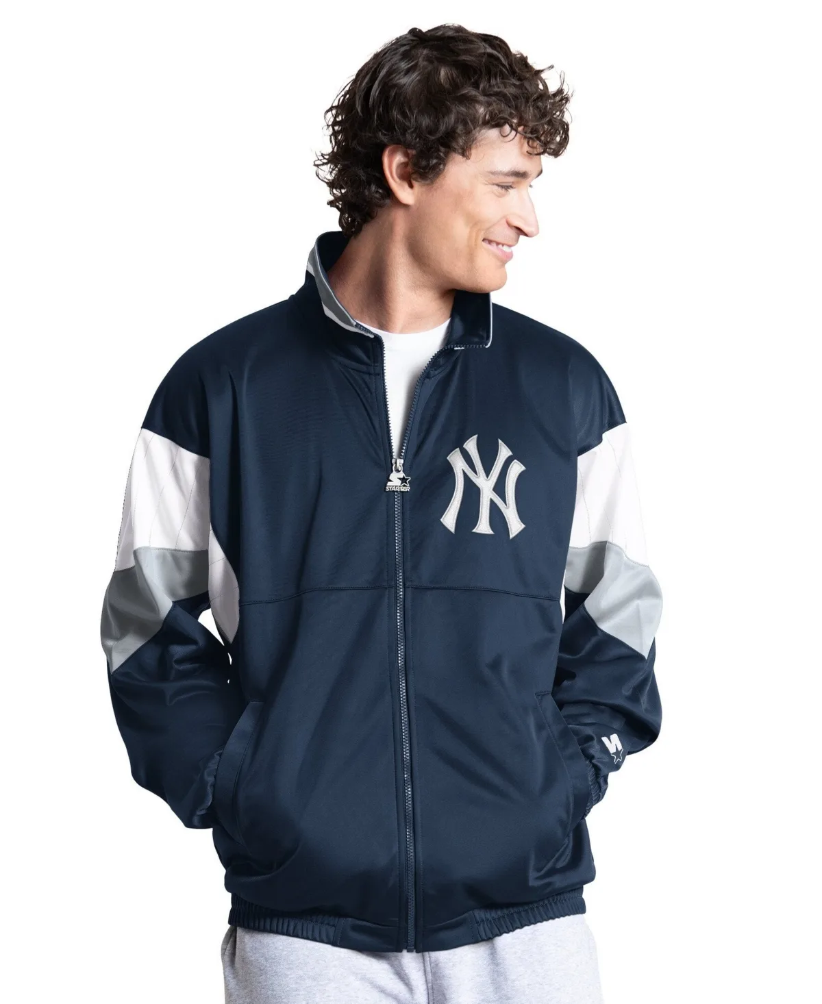 New York Yankees Legacy Full-Zip Track Jacket by Starter