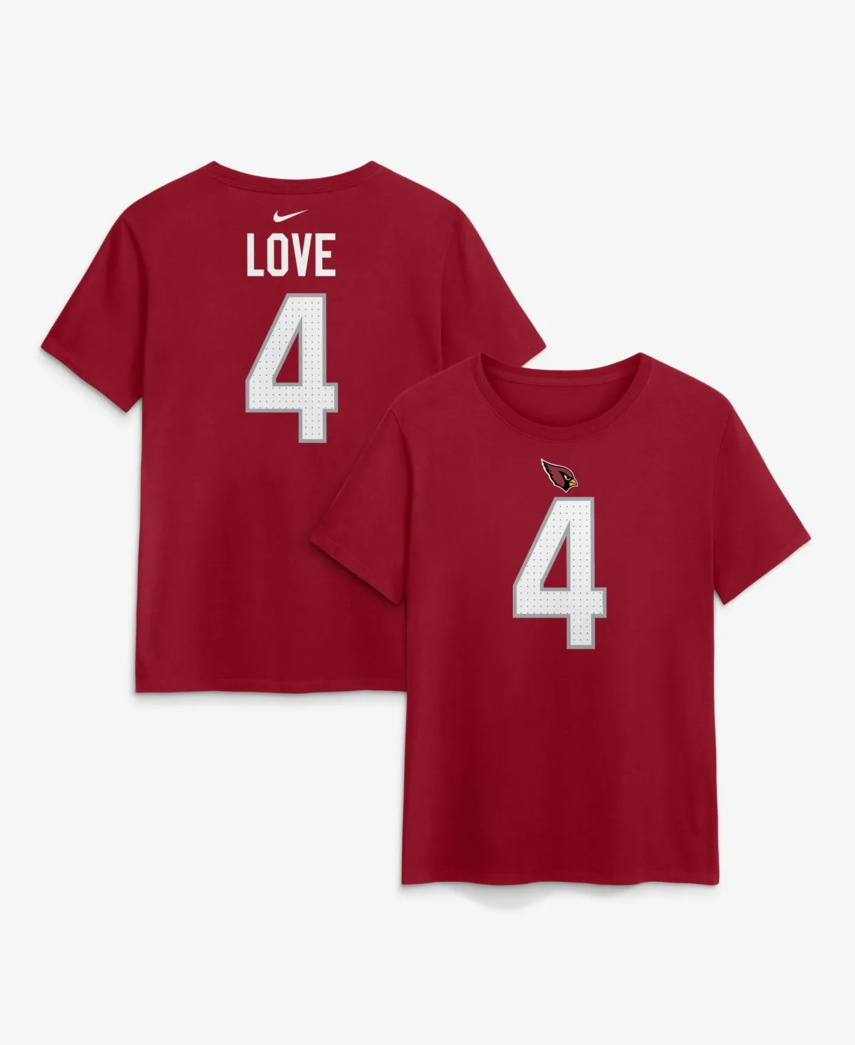 Jeremiyah Love Arizona Cardinals Name & Number T-Shirt by Nike