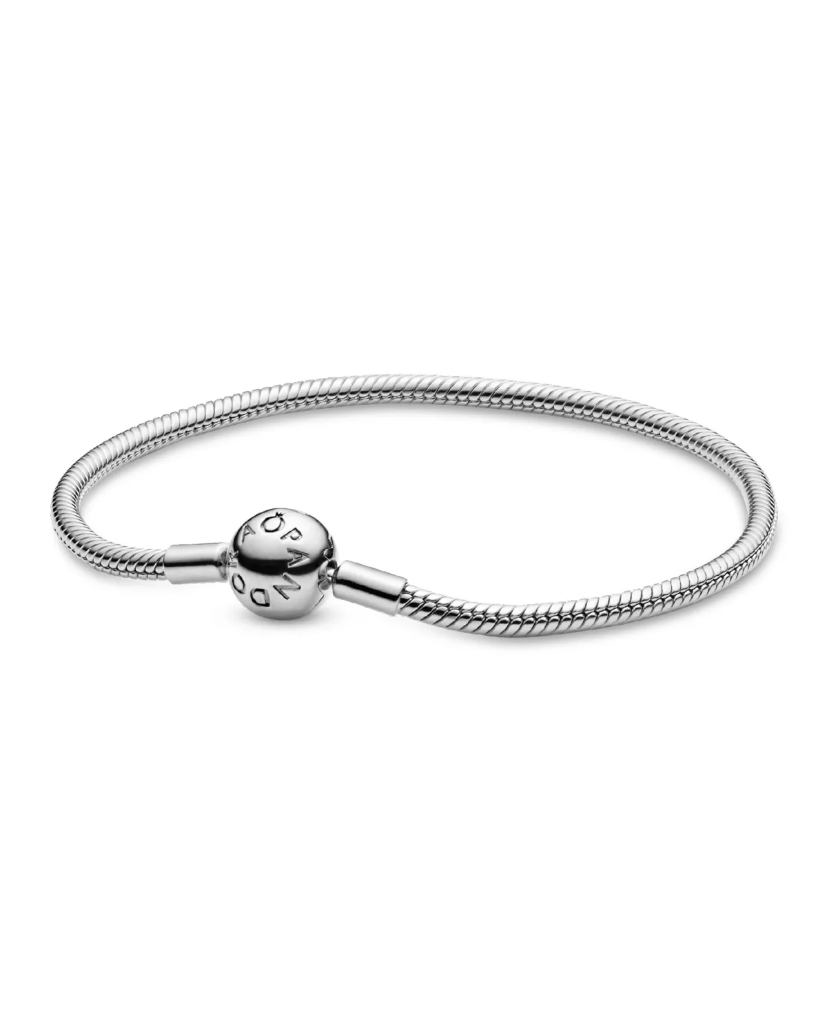 Moments Sterling Silver Snake Chain Bracelet by Pandora