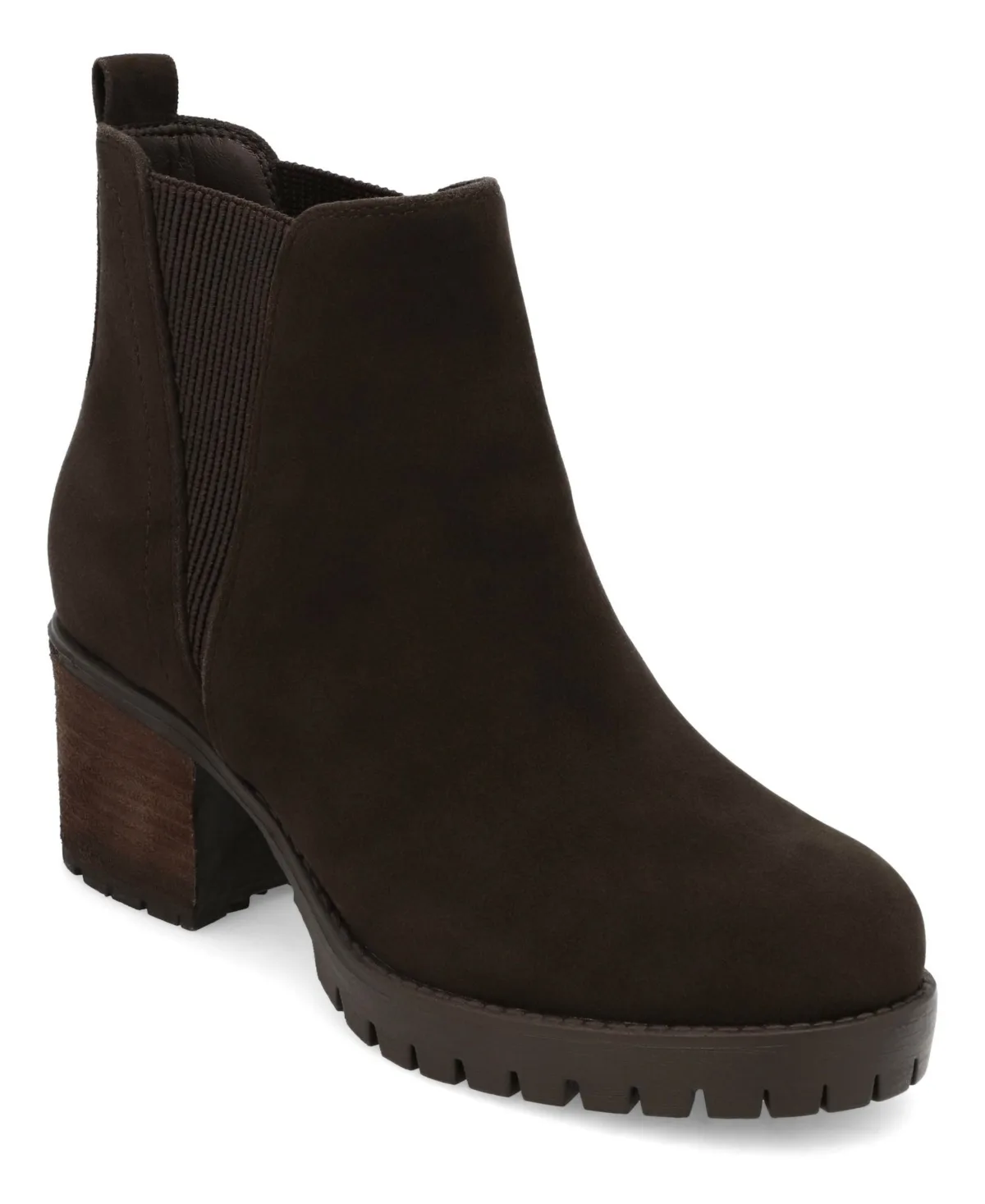 Jody Lug Sole Chelsea Booties