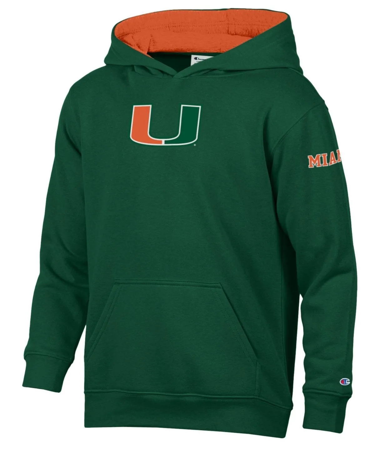 Miami Hurricanes Fleece Hoodie by Champion