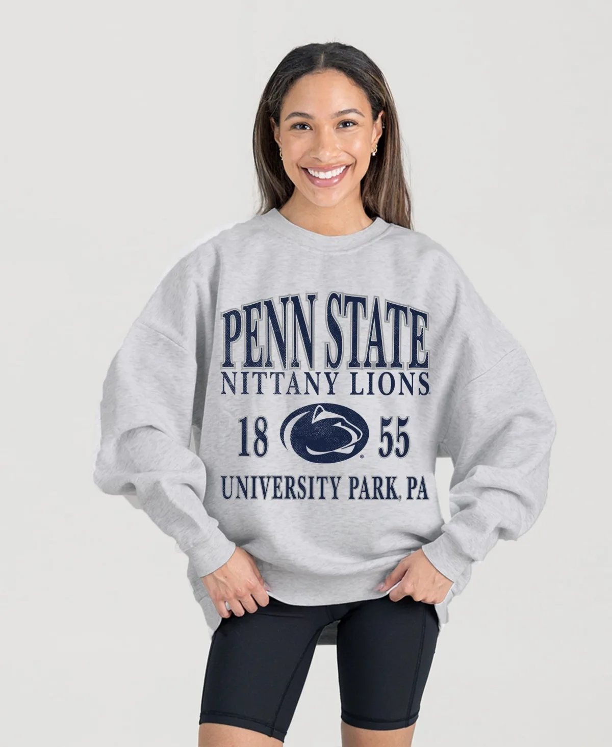 Penn State Nittany Lions Established Premium Fleece Drop Pullover Sweatshirt