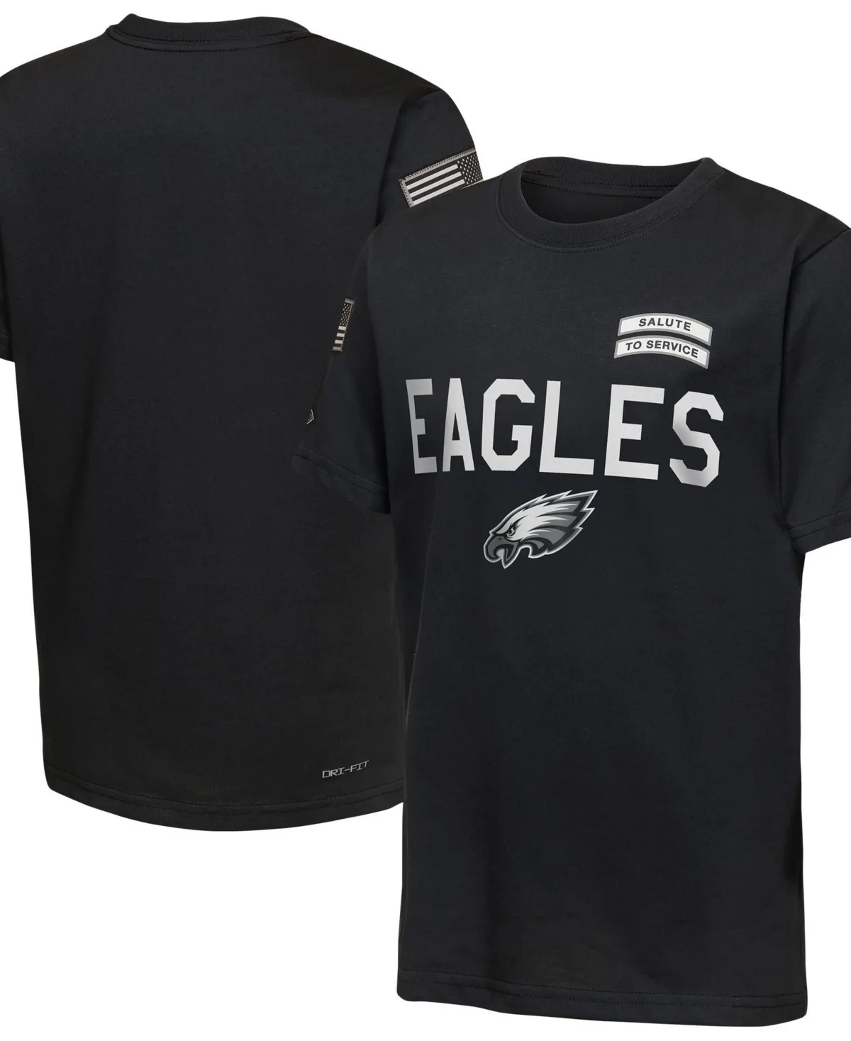 Philadelphia Eagles 2026 Salute to Service Sideline Dri-Fit T-Shirt by Nike