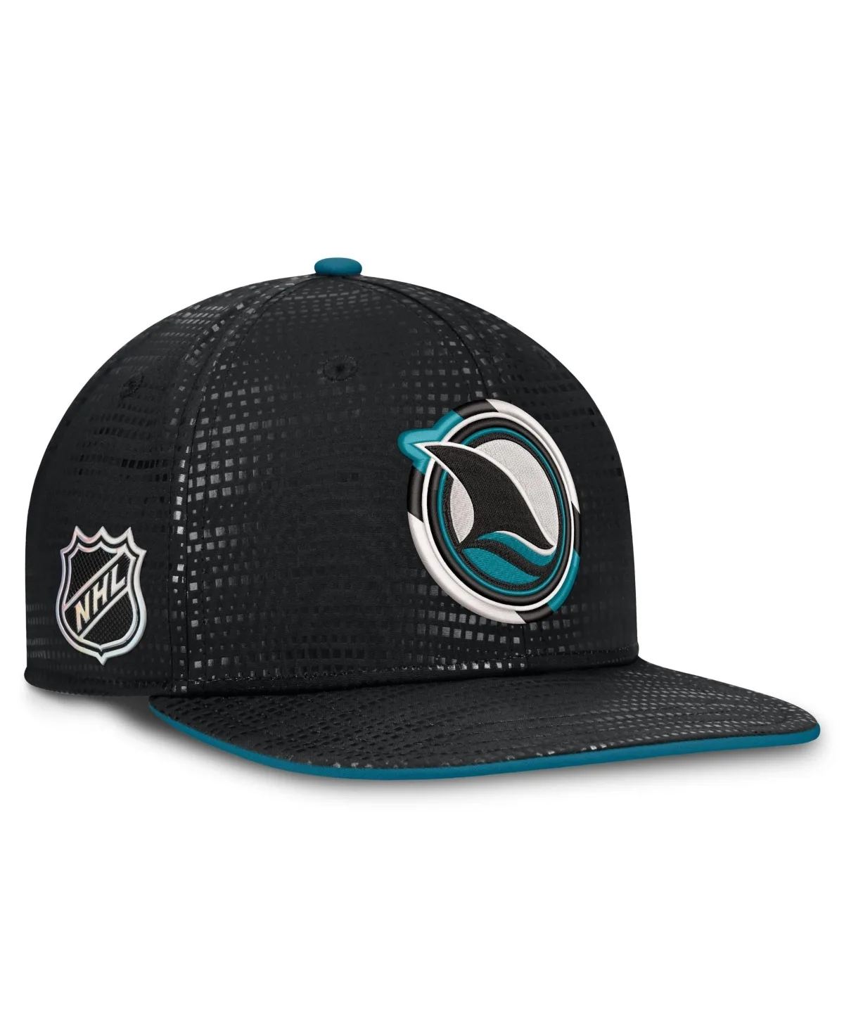 San Jose Sharks Alternate Authentic Pro Rink Snapback Hat