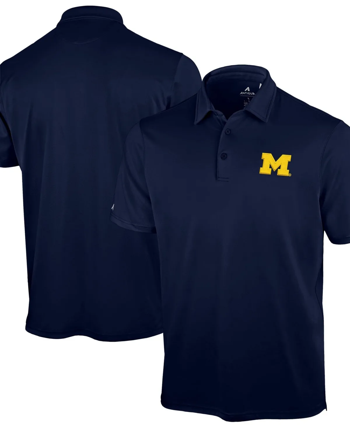 Michigan Wolverines Unshakeable Solid Polo Shirt