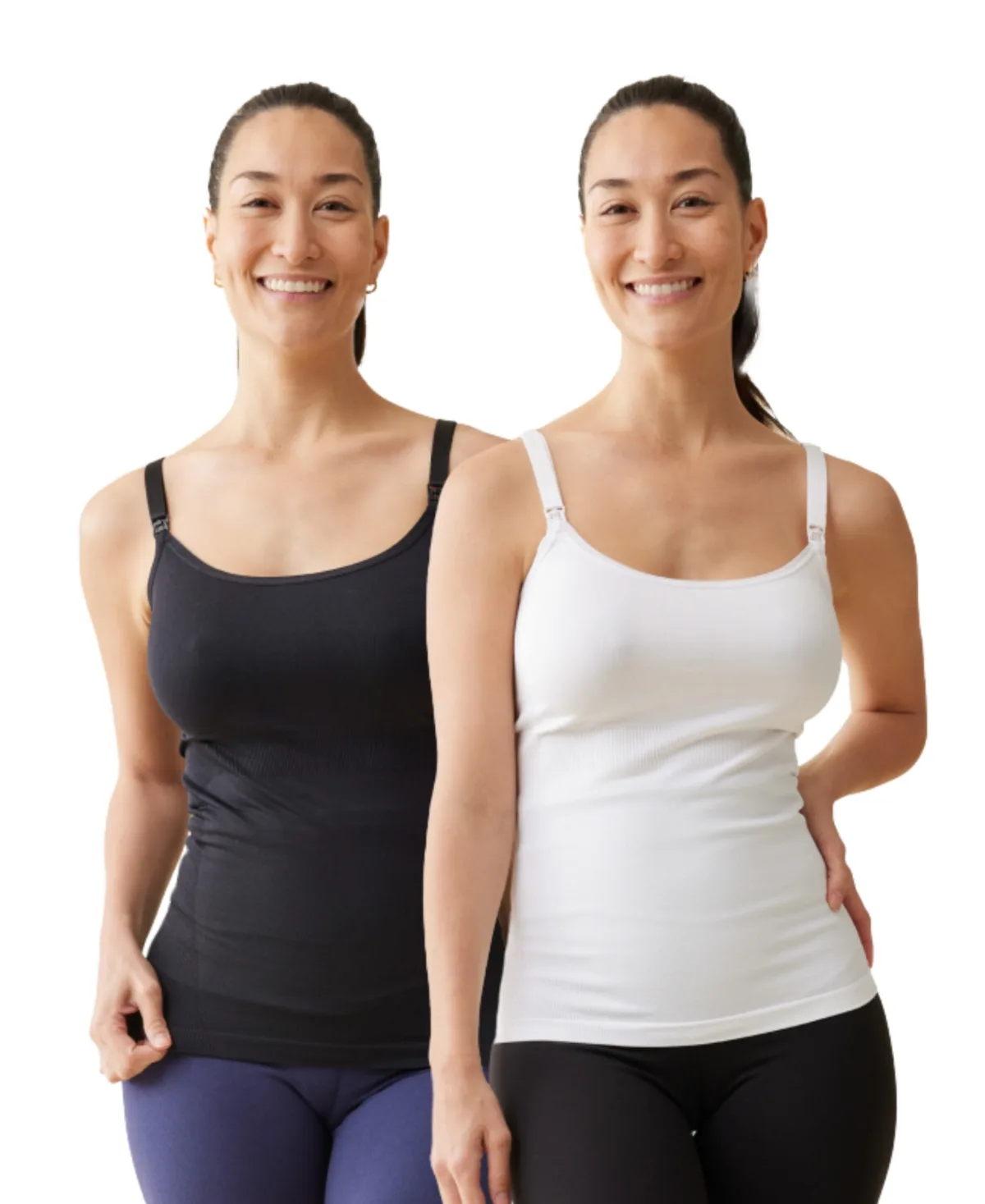 Seamless Shaping Postpartum and Nursing Cami 2-Pack by Ingrid  Isabel