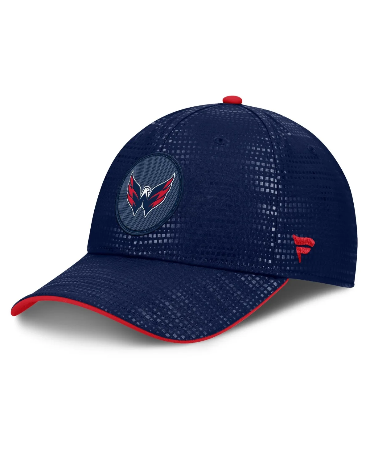 Washington Capitals Authentic Pro Rink Debossed Stretch Fit Hat