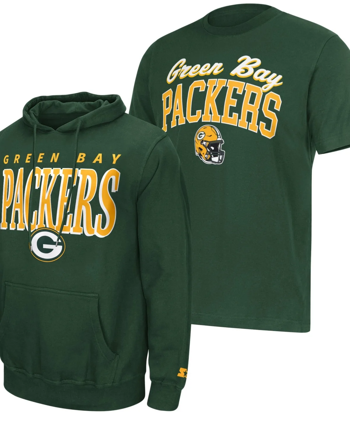 Bay Packers Logo Hoodie by Starter