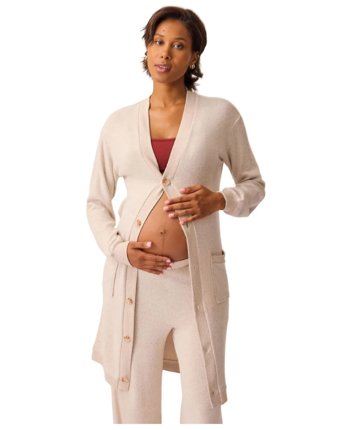 CozyKnit Long Cardigan by Kindred Bravely