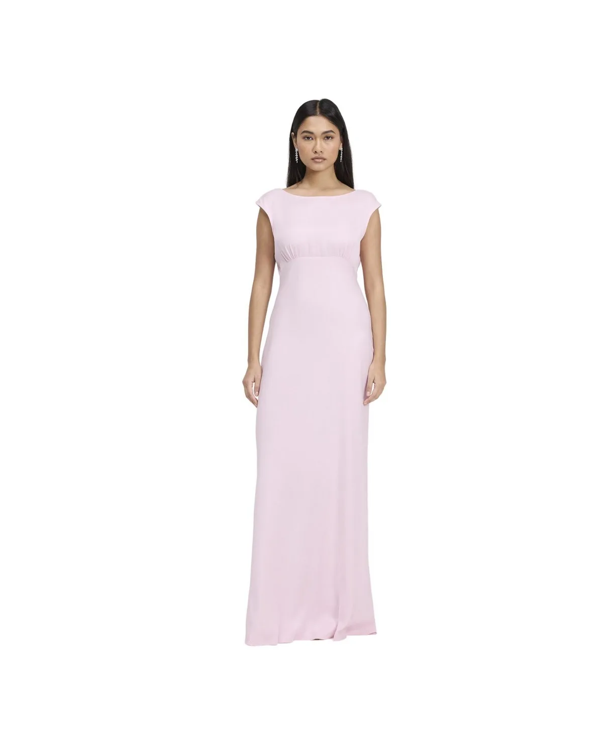 Octavia Cowl Back Satin Maxi Dress by Ghost London